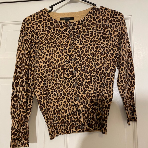 cheetah print sweater - Picture 1 of 4